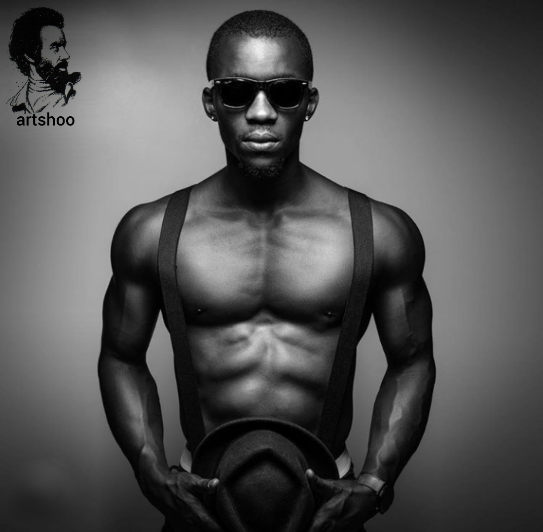 مدل پرتره سیاه قلم